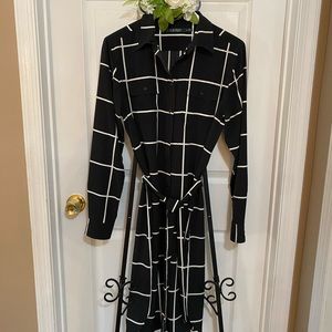 Ralph Lauren Black & White Shirt Dress